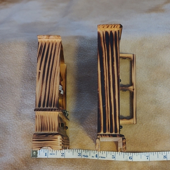 Doll House Wooden Furniture Set Book Shelf Kitchen Hutch - Picture 7 of 8